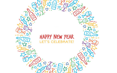 Der Weihnachts- oder Neujahrsgruß